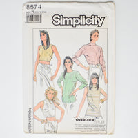 Simplicity 8574 Shirt Sewing Pattern - Size N (10-14)