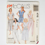 McCall's 4175 Jumpsuit + Dress Sewing Pattern - Size B (8-12)
