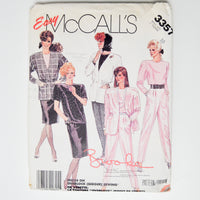McCall's 3357 Top + Pants Sewing Pattern - Size 10