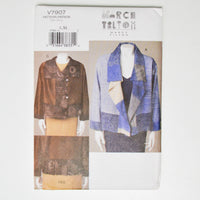 Vogue Marcy Tilton V7907 Jacket Sewing Pattern - Sizes L-XL