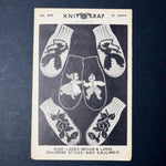 Knit O Graf No. 845 Ladies and Children's Mittens Knitting Pattern