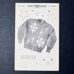 Knit O Graf No. 905 Sweater Knitting Pattern - Size 12-18
