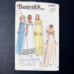 Butterick 3491 Bridal Gown Sewing Pattern - Size 12
