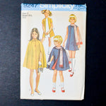 Simplicity 9247 Girl's Dress, Cape, + Scarf Sewing Pattern - Size 10