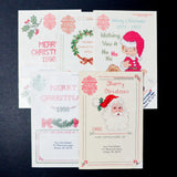 Designs by Gloria & Pat Christmas Cross Stitch Pattern Booklet Bundle - Set of 5