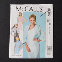 McCall's M7289 Misses' Shrugs Sewing Pattern - Size ZZ (L-XXL)