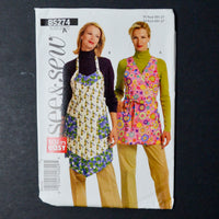 See + Sew B5274 Apron Sewing Pattern - Size A (S-L)