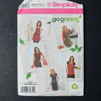 Simplicity 2682 Misses' Aprons Sewing Pattern - Size A (S-XL)