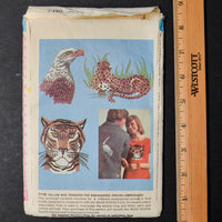 Simplicity 7116 Yellow Wax Transfers for Endangered Species Embroidery - Missing Panda