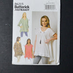 Butterick B6215 Misses' Top Sewing Pattern - Size Y (XS-M)