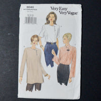 Vogue 9040 Misses' Top & Tunic Sewing Pattern - Size 12-16