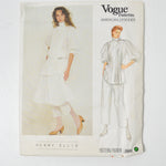 Vogue 2955 Perry Ellis Misses' Top, Skirt, and Pants Sewing Pattern - Size 12