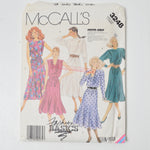 McCall's 3248 Dress + Tie Belt Sewing Pattern - Size 10