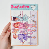 Busybodies by Butterick 4242 Children's Top, Skirt, Leggings + Dress Sewing Pattern - Sizes 5-6X