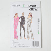 Kwik Sew 3052 Misses' Unitards Sewing Pattern - Sizes XS-XL