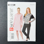 See + Sew B6407 Misses Top, Dress, + Pants Sewing Pattern - (XS-XL)