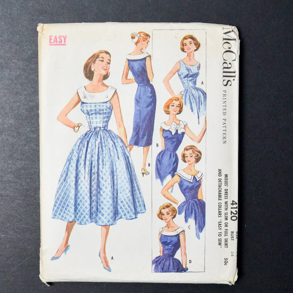 McCall's 4120 Dress Sewing Pattern