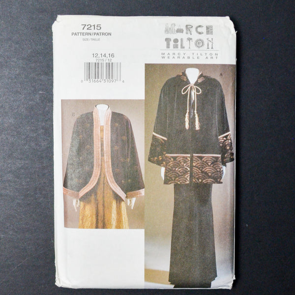 Vogue 7215 Misses Jacket Sewing Pattern - (12-16)