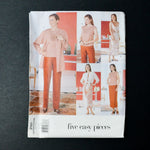 Five Easy Pieces 2121 Misses Shirt, Top, Dress, Skirt + Pants Sewing Pattern