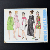 Vogue's Basic Design 1884 Dress Sewing Pattern
