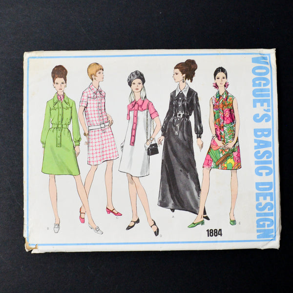 Vogue's Basic Design 1884 Dress Sewing Pattern
