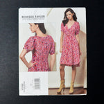 Rebecca Taylor V1152 Dress Sewing Pattern - Size BB (8-14)