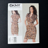 DKNY V1287 Dress Sewing Pattern - Size B5 (8-16)