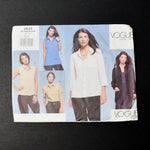 Vogue 2634 Shirt Sewing Pattern - (6-10)