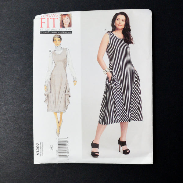 Today's Fit V1297 Dress Sewing Pattern - (One Size)