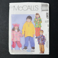 McCall's 3387 Toddler Jacket Sewing Pattern - Size CB (1-3)