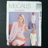 McCall's 2618 Dress + Jacket Sewing Pattern - Size D (12-16)