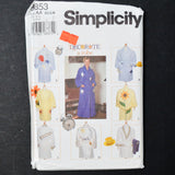 Simplicity 9853 Robe Sewing Pattern  - Size AA (XS-M)