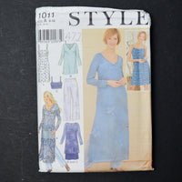 Style 1011 Dress, Top + Pants Sewing Pattern - Size A (8-18)