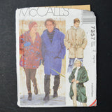 McCall's 7357 Unisex Jacket Sewing Pattern - Size Z (XL-XXL)