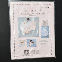 Babies Button-Up Swimsuit, Bonnet + Felt Sandals Sewing Pattern