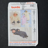 Burda 9876 Overall Sewing Pattern - 1M-18M