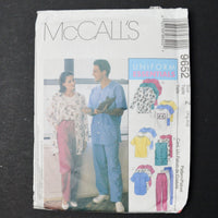 McCall's 9652 Uniform Sewing Pattern - Size Z (XL-XXL)