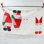 Santa Cut and Sew Fabric Panel - 54" x 70"