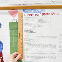 Bunny Boy Door Cut and Sew Fabric Panel - 35" x 45"