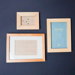 Wood Picture Frames - Set of 3