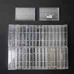 Clear Cassette Tape Cases - Set of 40