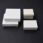 Textured White Gift Boxes - Set of 4