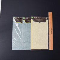 Striped Chipboard Alphabet Sticker Bundle