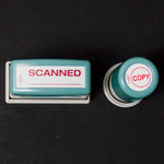 Scanned + Copy Self Inking Stamps