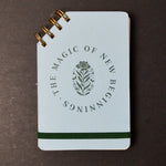 The Magic of New Beginnings Spiral Notepad
