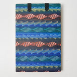 Patterned Coptic Bound Blank Page Notebook