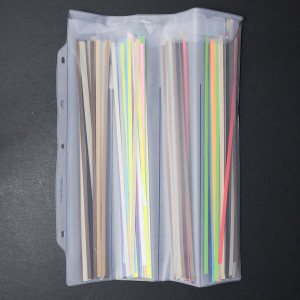 Colorful Thin Cardstock + Paper Strips