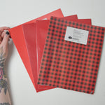 Red Creative Memories Photo Mounting Paper - 4 Packs