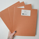 Cinnamon Brown Creative Memories Photo Mounting Paper - 4 Packs