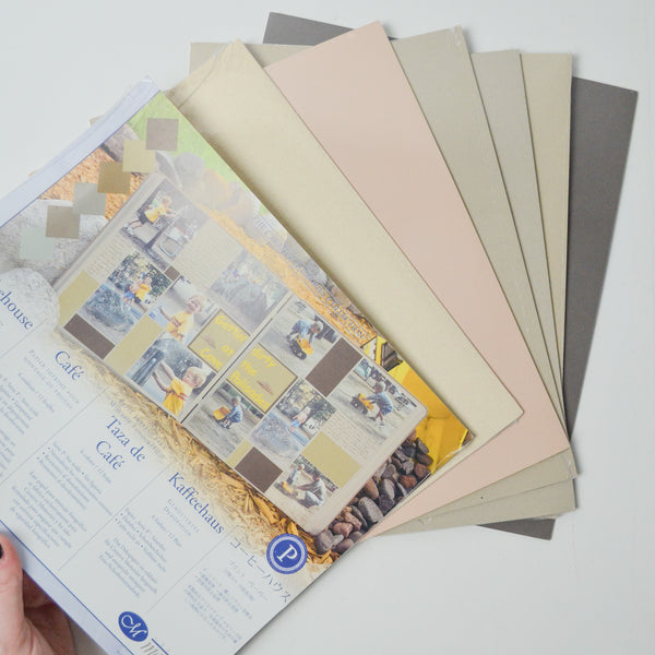 Assorted Brown + Neutral Creative Memories Photo Mounting Paper - 7 Packs